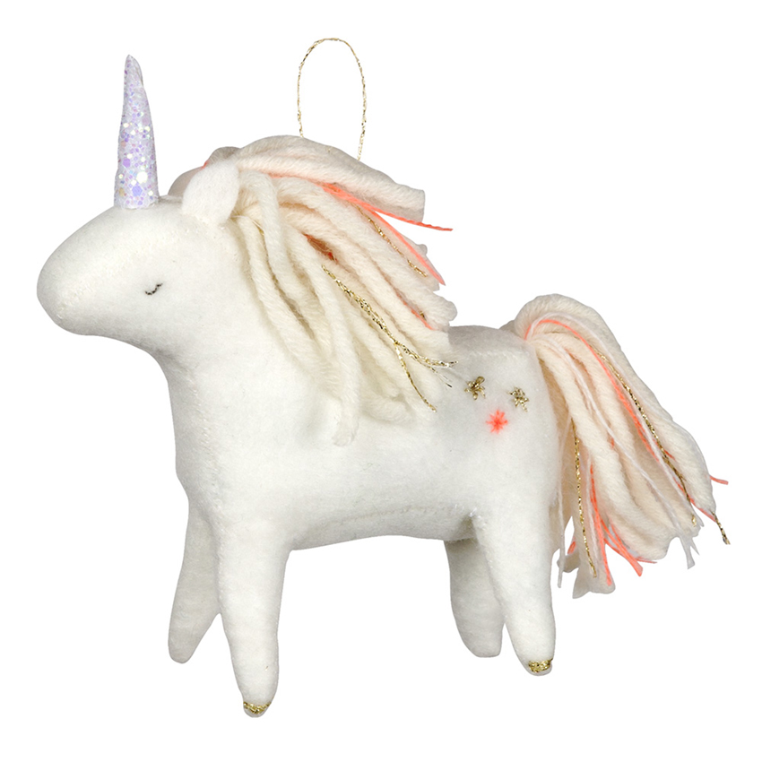 Unicorn Christmas Tree Decoration By Meri Meri